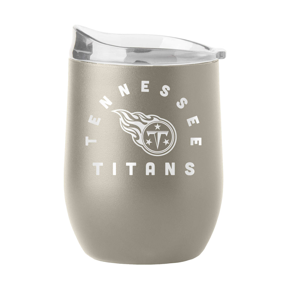 Tennessee Titans 16oz Archway Powder Coat Curved Bev - Logo Brands - Flyclothing LLC