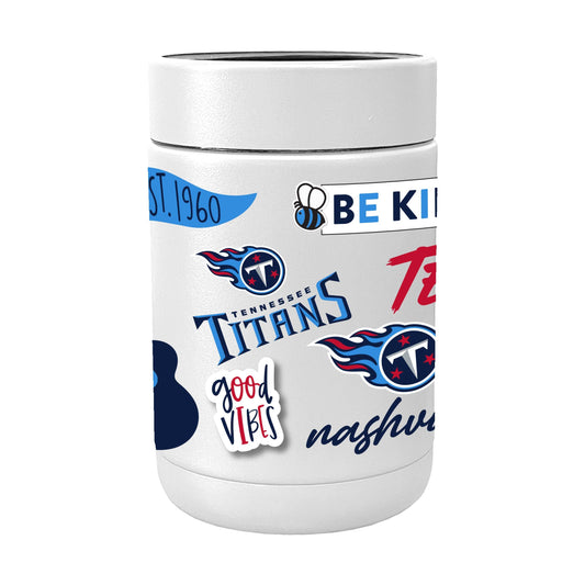 Tennessee Titans Powder Native Coat Coolie - Logo Brands - Flyclothing LLC