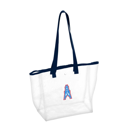 Houston Oilers Clear Tote - Logo Brands - Flyclothing LLC