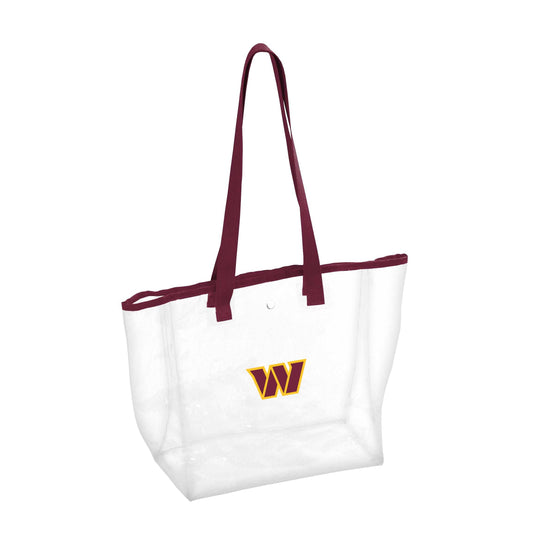 Washington Commanders Stadium Clear Tote - Logo Brands - Flyclothing LLC