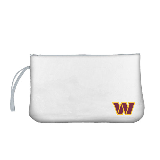 Washington Commanders Clear Wristlet - Logo Brands - Flyclothing LLC
