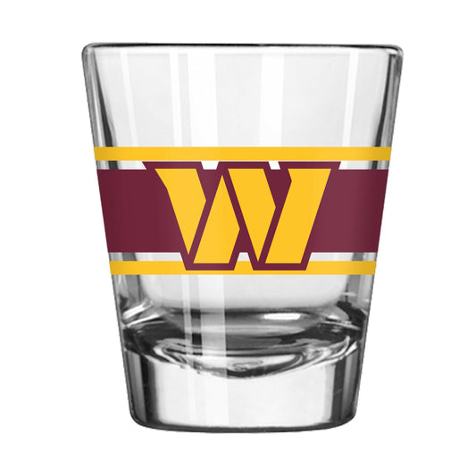 Washington Commanders 2oz Stripe Shot Glass - Logo Brands - Flyclothing LLC