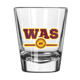 Washington Commanders 2oz Letterman Shot Glass - Logo Brands - Flyclothing LLC