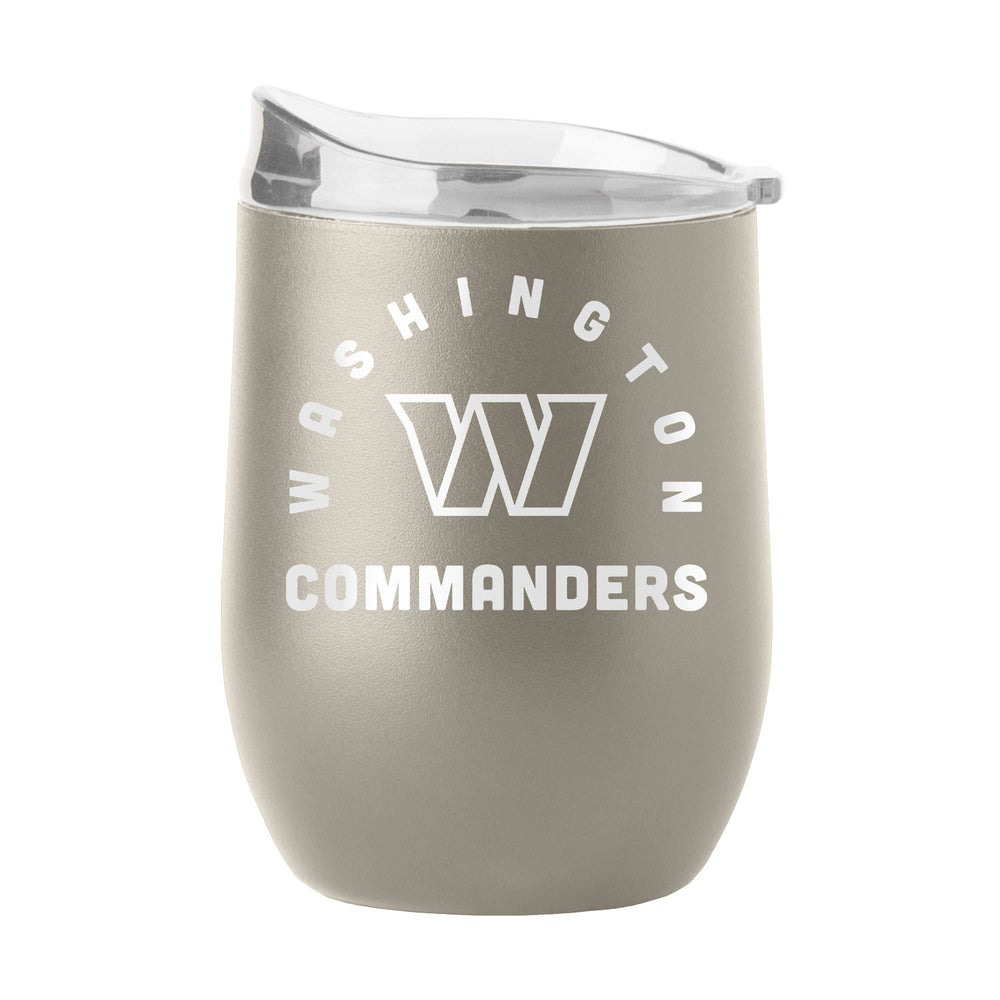Washington Commanders 16oz Archway Powder Coat Curved Bev - Logo Brands - Flyclothing LLC