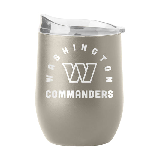 Washington Commanders 16oz Archway Powder Coat Curved Bev - Logo Brands - Flyclothing LLC