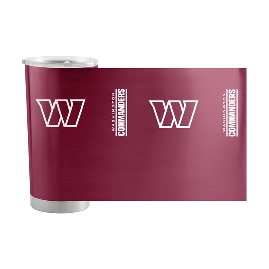 Washington Commanders 1 Color 20oz Gameday Stainless Tumbler - Logo Brands - Flyclothing LLC
