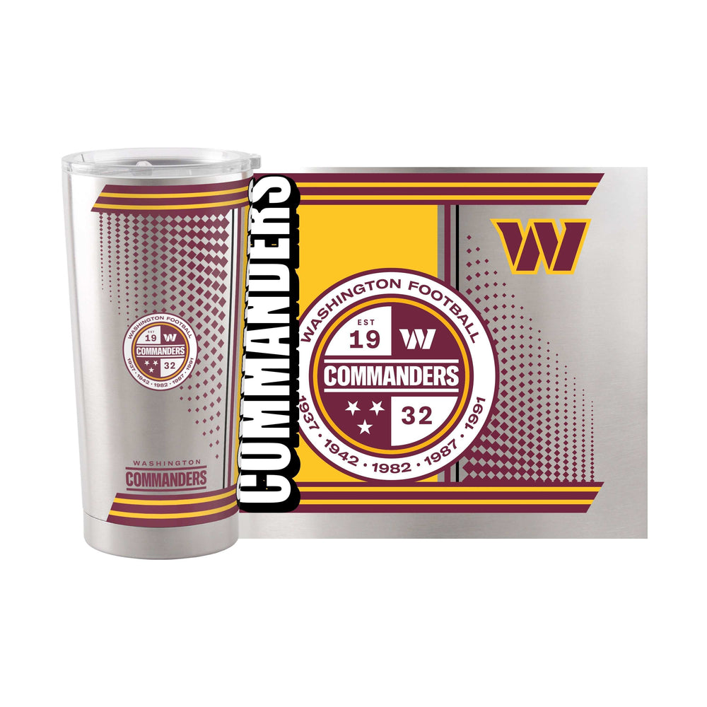 Washington Commanders Hero 20oz Stainless Tumbler - Logo Brands - Flyclothing LLC