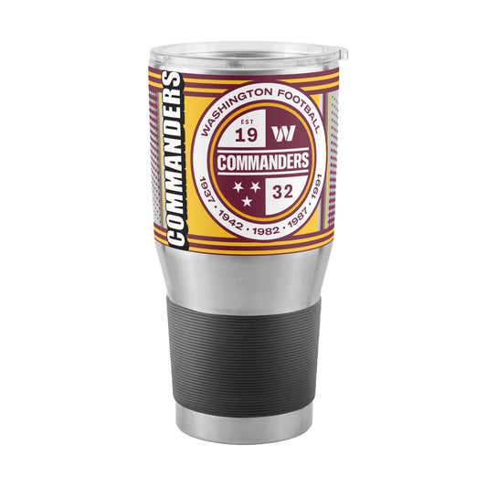 Washington Commanders 30oz Hero Stainless Steel Tumbler - Logo Brands - Flyclothing LLC