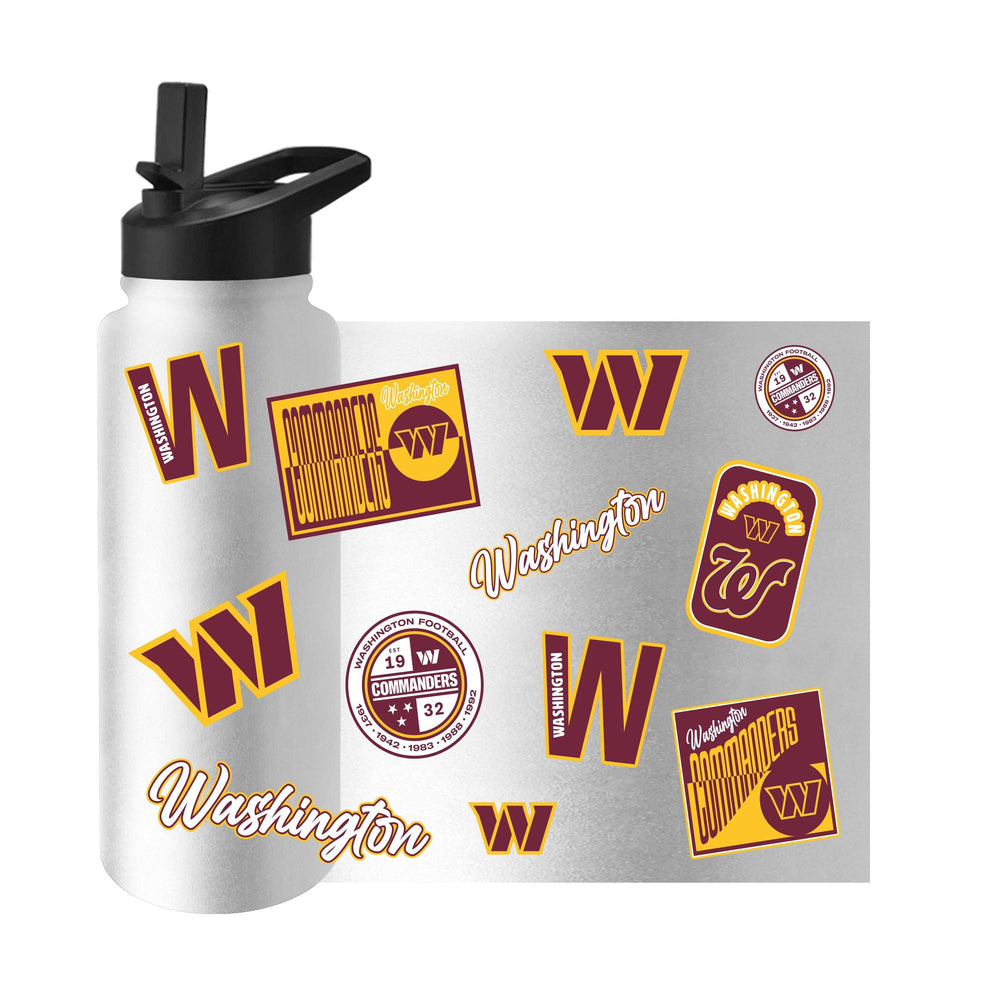 Washington Commanders Dreamweave 34oz Quencher Bottle - Logo Brands - Flyclothing LLC