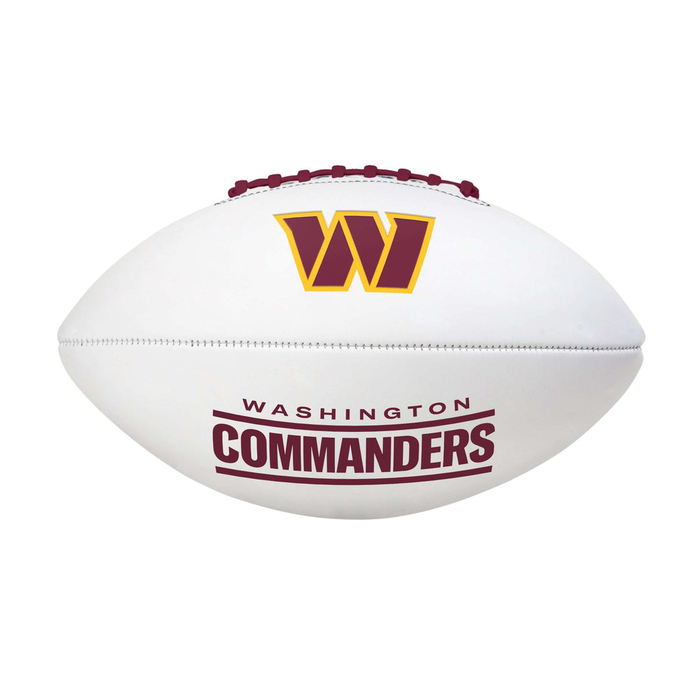Washington Commanders Jayden Daniels Players Full Size Autograph Football - Logo Brands - Flyclothing LLC