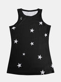Full Size Star Round Neck Tank - Trendsi - Flyclothing LLC
