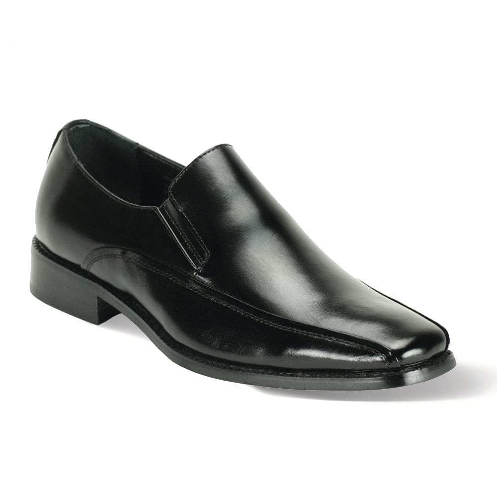 Giorgio Venturi Bike Toe Slip-On Shoe Black - Giorgio Venturi - Flyclothing LLC