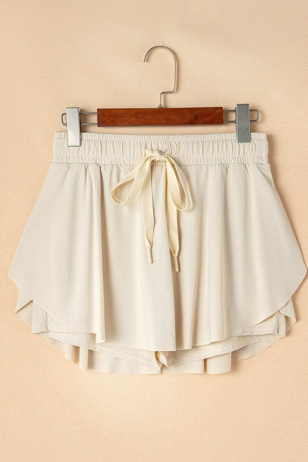 Drawstring High Waist Lined Active Skorts - Trendsi - Flyclothing LLC