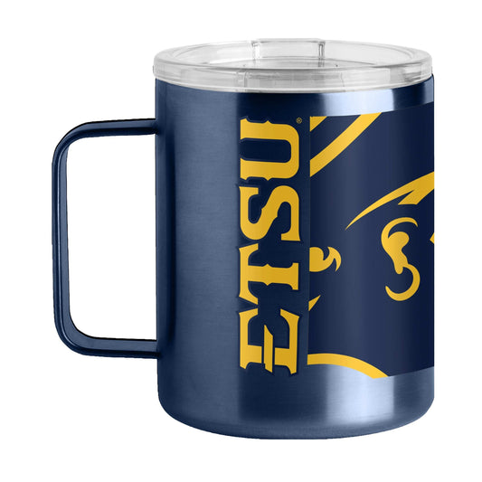 East TN State U 15oz Hype Stainless Mug - Logo Brands - Flyclothing LLC