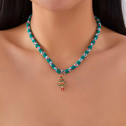 Christmas Pendant Necklace - Trendsi - Flyclothing LLC