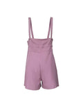 Drawstring Wide Strap Overalls with Pockets - Trendsi - Flyclothing LLC