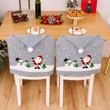 Christmas Pattern Chair Cover - Trendsi - Flyclothing LLC