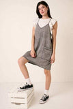 Mittoshop Washed Patch Pocket Mini Cami Denim Dress - Trendsi - Flyclothing LLC