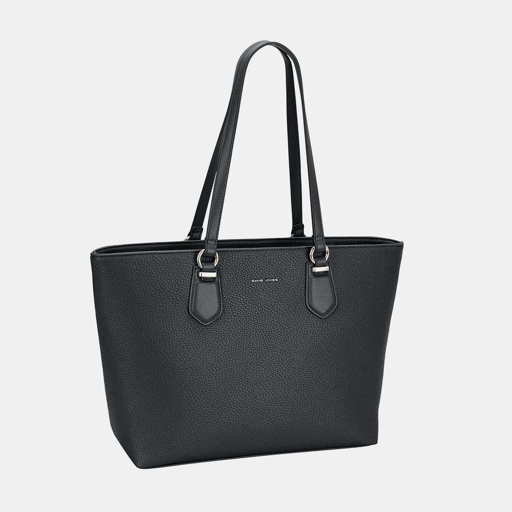 David Jones PU Leather Tote Bag - Trendsi - Flyclothing LLC
