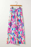 Printed Wide Leg Pants - Trendsi - Flyclothing LLC