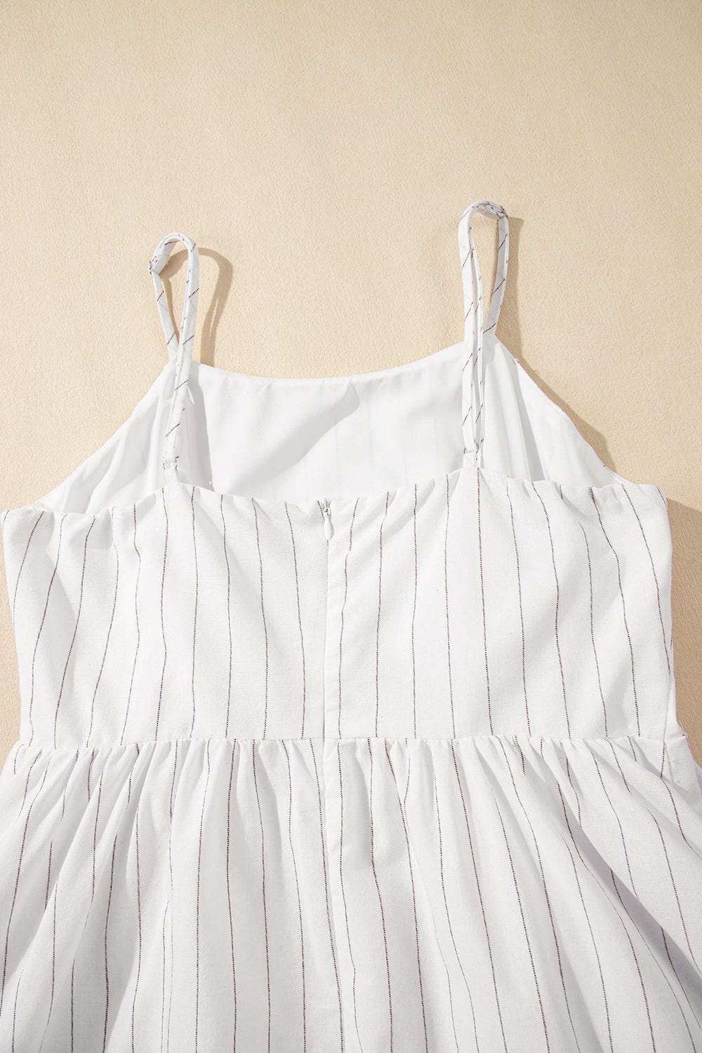 Stripe Square Neck Cami Dress with Pockets - Trendsi - Flyclothing LLC