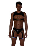 Roma Costume 6508 Pride Vinyl Light-Up Shorts - Roma Costume - Flyclothing LLC