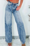 High Waist Wide Leg Jeans - Trendsi - Flyclothing LLC