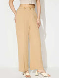 Wide Leg Pants with Pockets - Trendsi - Flyclothing LLC