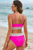 Scoop Neck Spaghetti Strap Two-Piece Swim Set - Trendsi - Flyclothing LLC