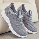 Breathable Mesh Lace Up Athletic - Trendsi - Flyclothing LLC