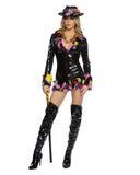 Roma Costume 2pc Flirty Pimp Babe - Roma Costume - Flyclothing LLC