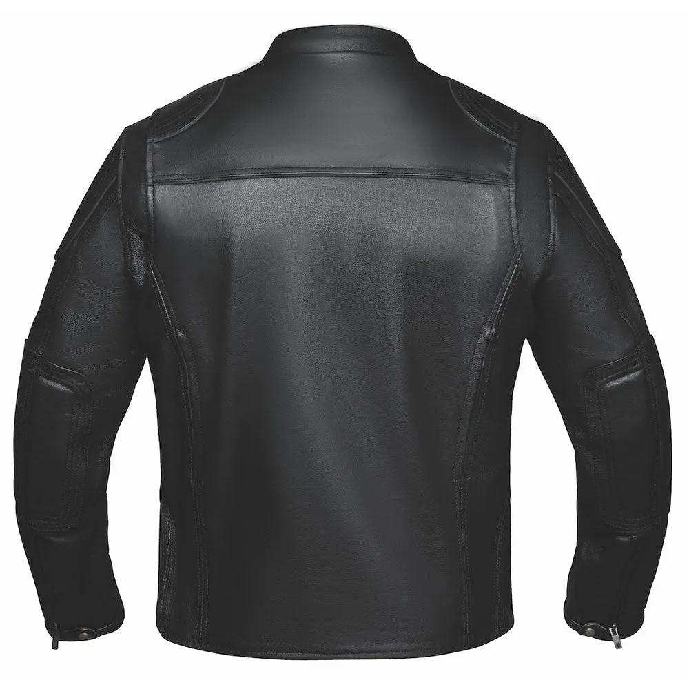Highwayman - Mens Premium Leather Jacket - Unik Just for Bikers - Flyclothing LLC