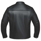 Highwayman - Mens Premium Leather Jacket - Unik Just for Bikers - Flyclothing LLC