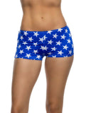 Roma Costume 1pc Low Rise Star-Spangled Shorts - Roma Costume - Flyclothing LLC