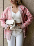 Button Up Long Sleeve Cardigan - Trendsi - Flyclothing LLC