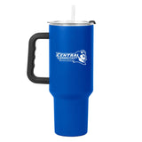 Central Conn State U 40oz Flipside Powder Coat Tumbler - Logo Brands - Flyclothing LLC