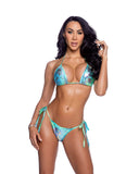 Roma Costume 6661 2PC Metallic Tie Dye Bikini Set - Roma Costume - Flyclothing LLC