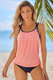 Scoop Neck Top and Brief Swim Set - Trendsi - Flyclothing LLC