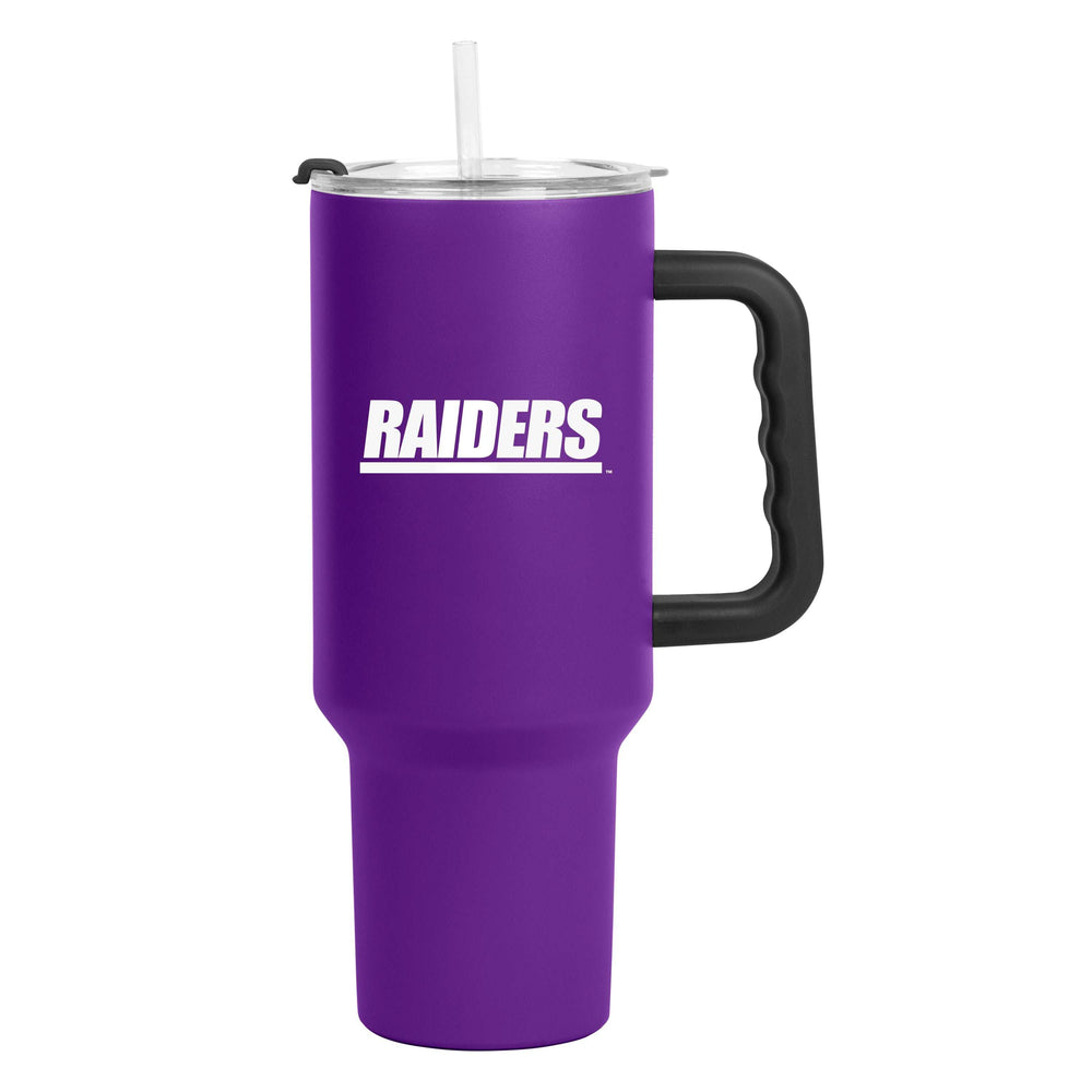 Mount Union 40oz Flipside Powder Coat Tumbler - Logo Brands - Flyclothing LLC