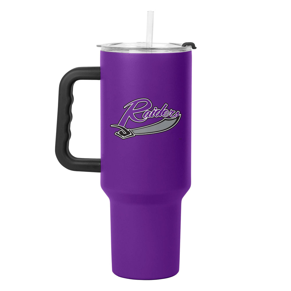 Mount Union 40oz Flipside Powder Coat Tumbler - Logo Brands - Flyclothing LLC
