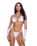 Roma Costume 6684 2PC Bedazzled Strappy Breakaway Bikini Set with Rhinestone Detail - Roma Costume - Flyclothing LLC