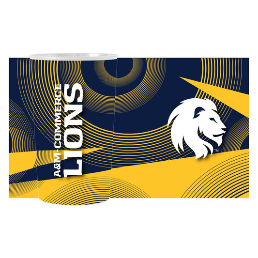 Texas A&M Commerce Geo Pattern 4-Pack Hardwall Cup - Logo Brands - Flyclothing LLC