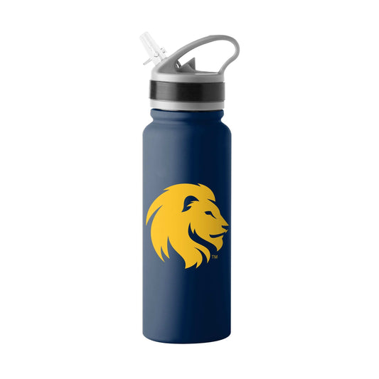 Texas A and M Commerce 25oz Logo Stainless Single Wall Flip Top Bottle - Logo Brands - Flyclothing LLC