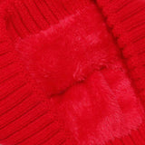 Cable Knit Winter Hat with Pompom - Trendsi - Flyclothing LLC