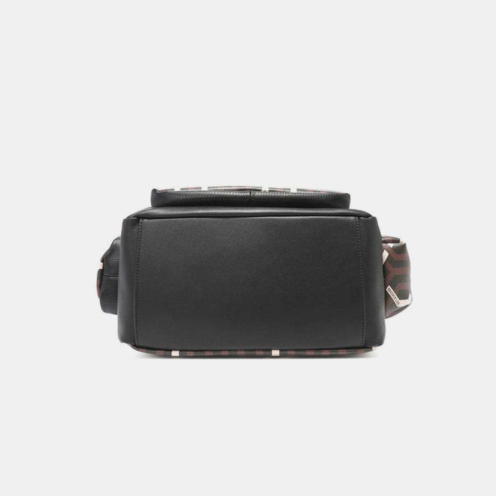 Nicole Lee USA Geometric Pattern Tote Bag - Trendsi - Flyclothing LLC