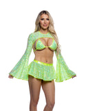 Roma Costume 6713 Sequin Triangle Top - Roma Costume - Flyclothing LLC