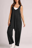 Wide Strap Jumpsuit with Pockets - Trendsi - Flyclothing LLC