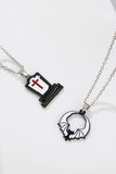 Two-Piece Halloween Theme Necklace Set - Trendsi - Flyclothing LLC
