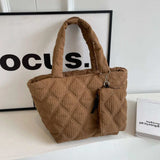 Polyester Medium Tote Bag - Trendsi - Flyclothing LLC