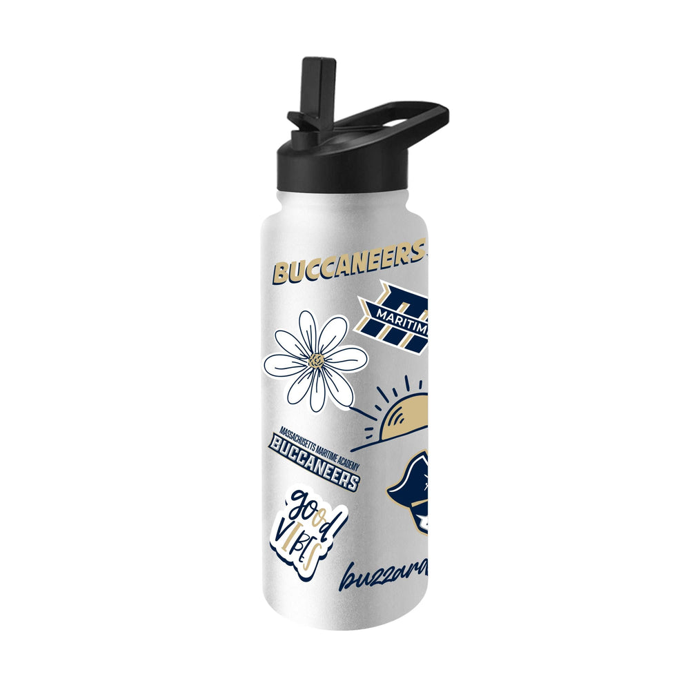 Mass Maritime Academy 34oz Native Quencher Bottle - Logo Brands - Flyclothing LLC